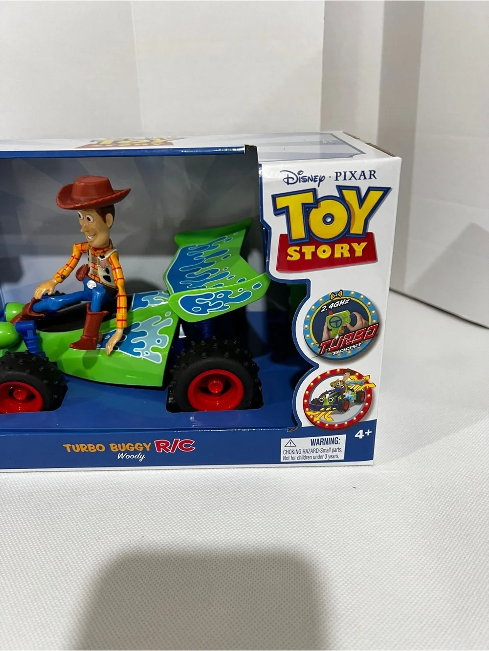 Disney Parks Toy Story Woody Turbo Buggy R/C Ages 4+ Toy For kids